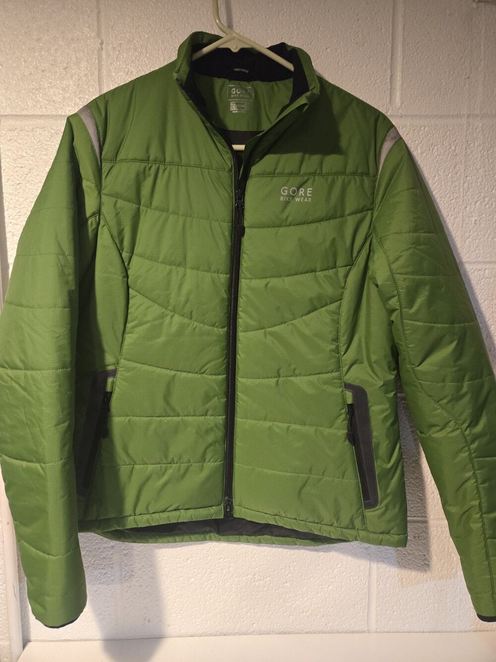 Gore Bike Wear Womens Jacket Green Size XL Used Good Condition